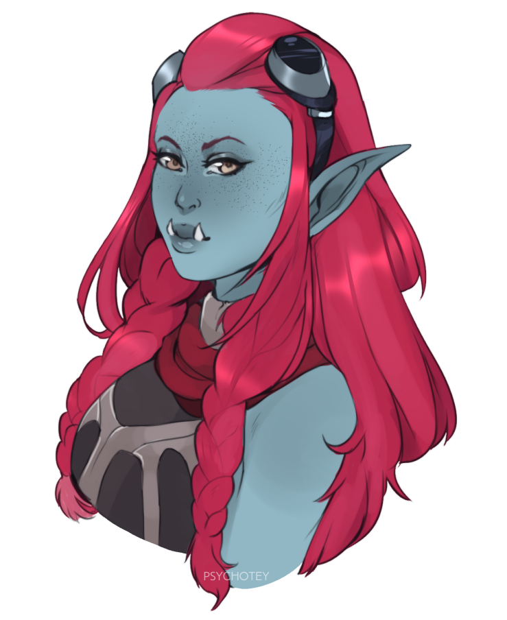 Taelza bust